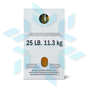 R407C refrigerant packaging and product specifications for HVAC refrigeration systems