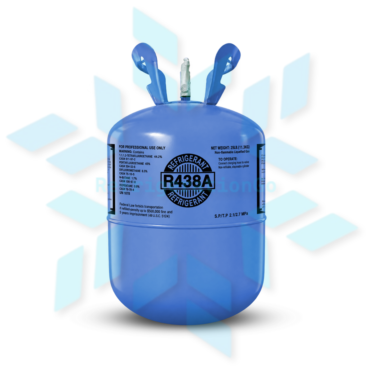 25LB R438A R-438A Freon Refrigerant Gas