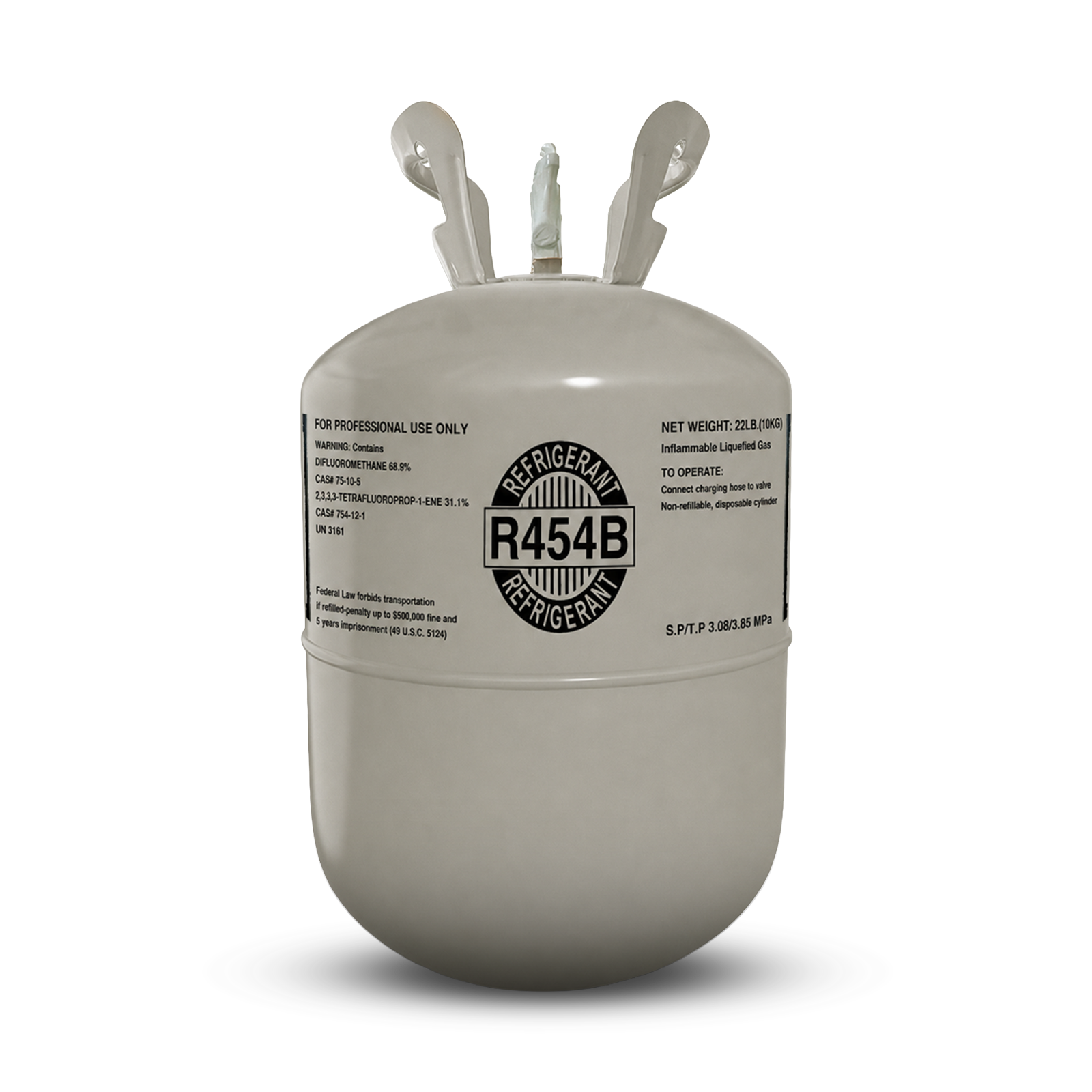 22LB R454B R-454B Freon Refrigerant Gas