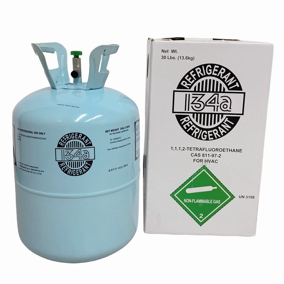 30LB R134A R-134A Freon Refrigerant Gas – RefrigerationGo