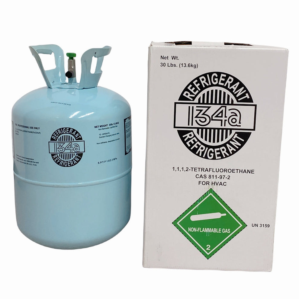 30LB R134A R-134A Freon Refrigerant Gas – RefrigerationGo