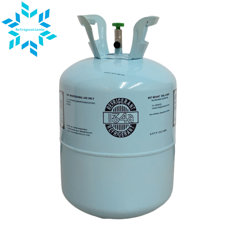 30LB R134A R-134A Freon Refrigerant Gas – RefrigerationGo