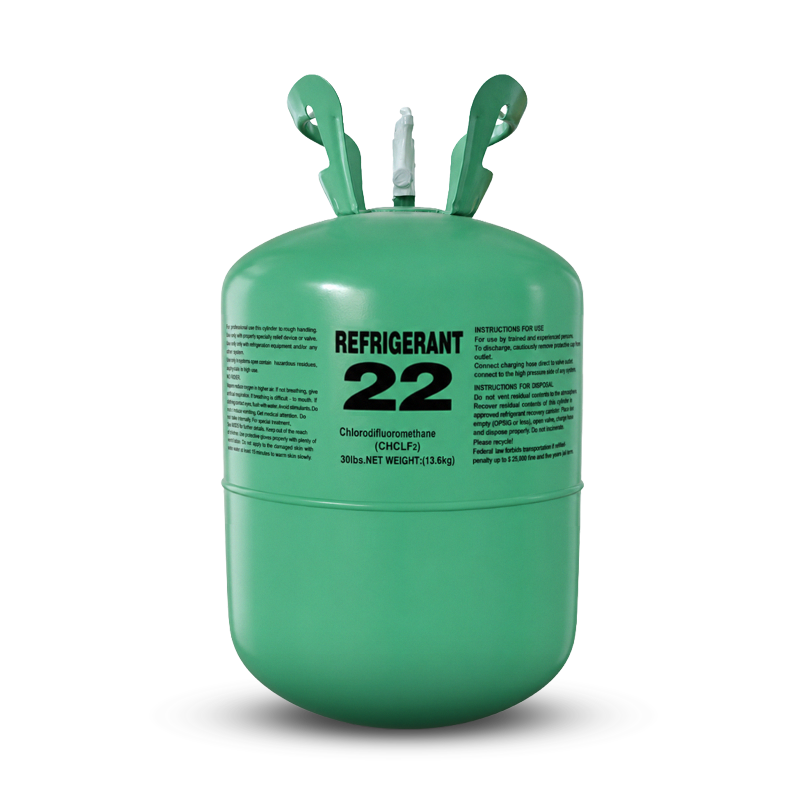 30LB R22 R-22 Freon Refrigerant Gas