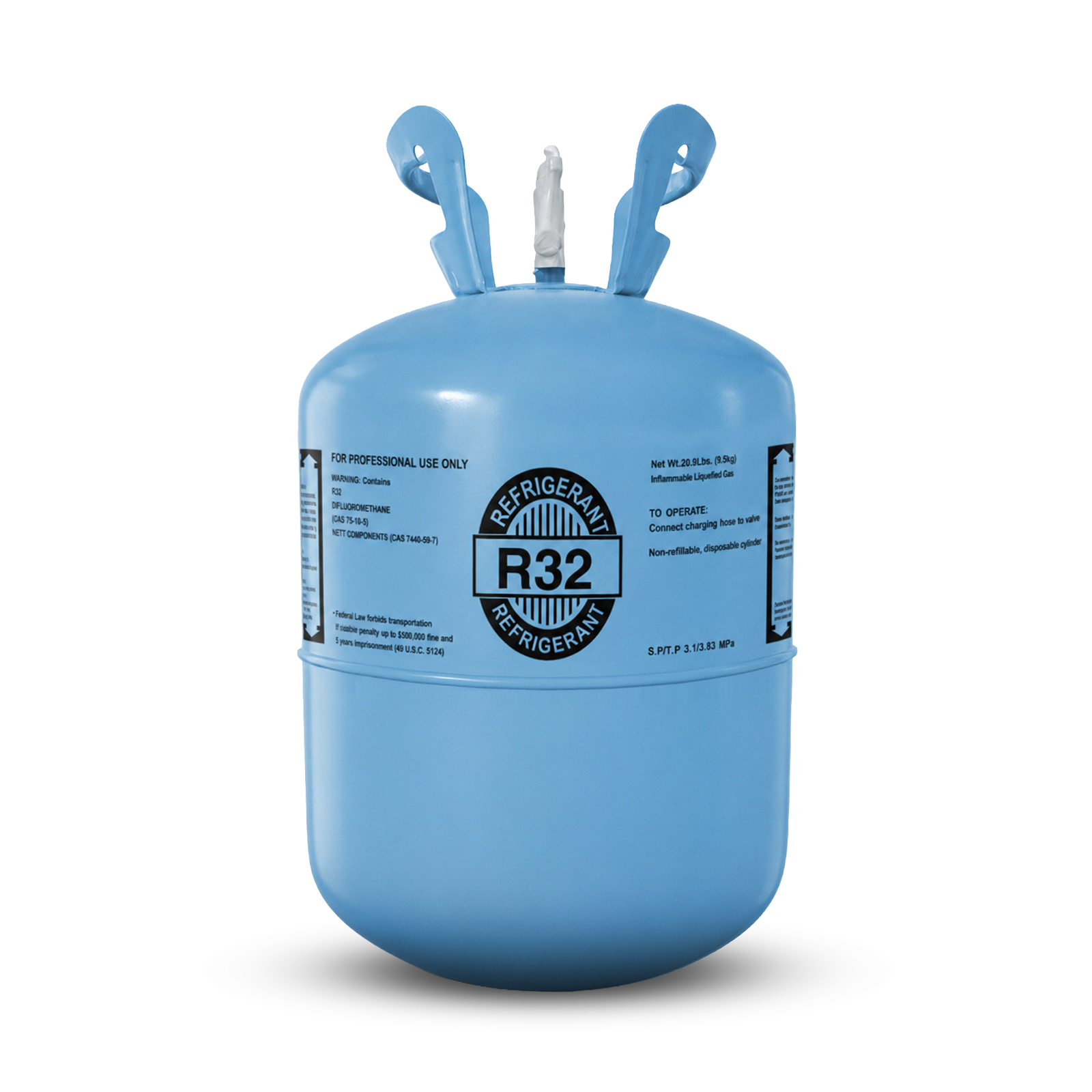20.9LB R32 R-32 Freon Refrigerant Gas