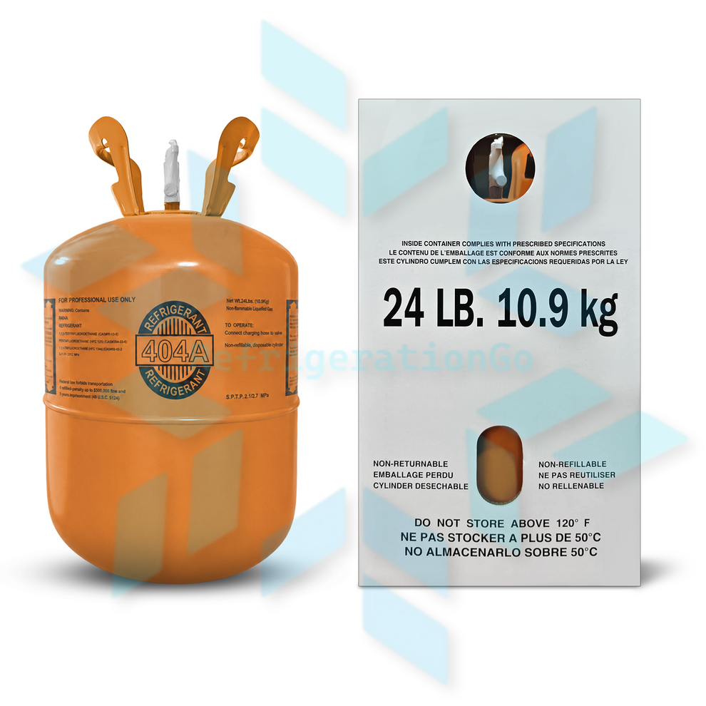 24LB R404A R-404A Freon Refrigerant Gas – RefrigerationGo
