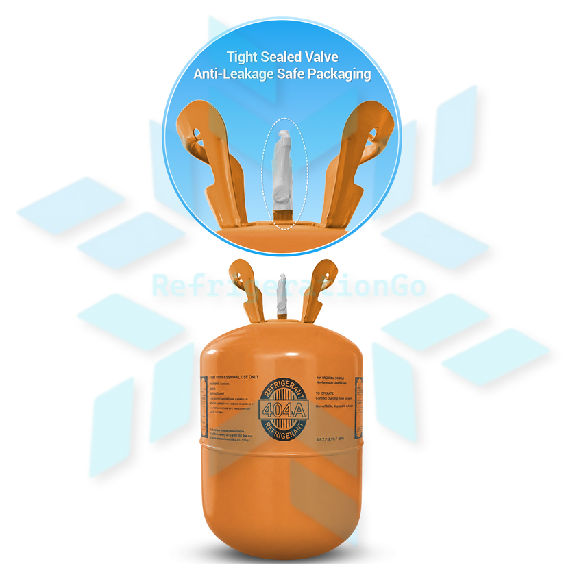 24LB R404A R-404A Freon Refrigerant Gas – RefrigerationGo