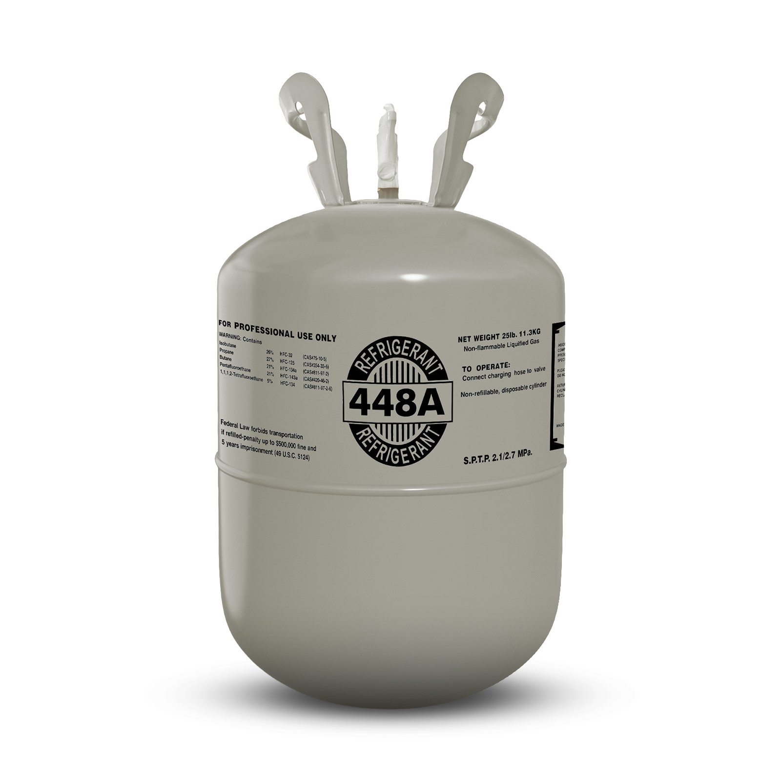 25LB R448A R-448A Freon Refrigerant Gas