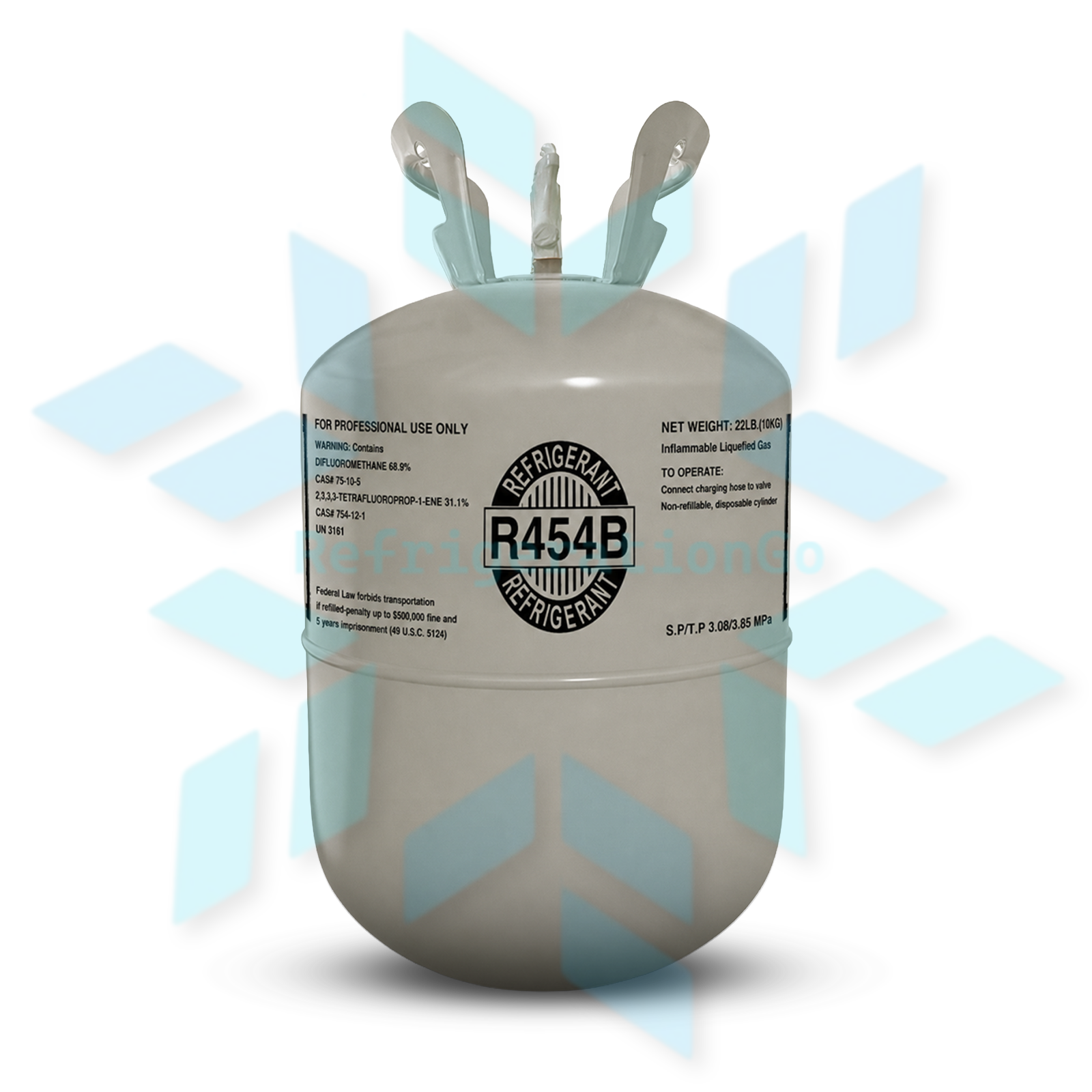 22LB R454B R-454B Freon Refrigerant Gas – RefrigerationGo